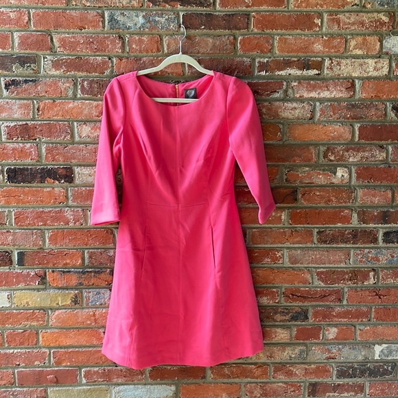 Vince Camuto pink A-line dress - Picture 1 of 5